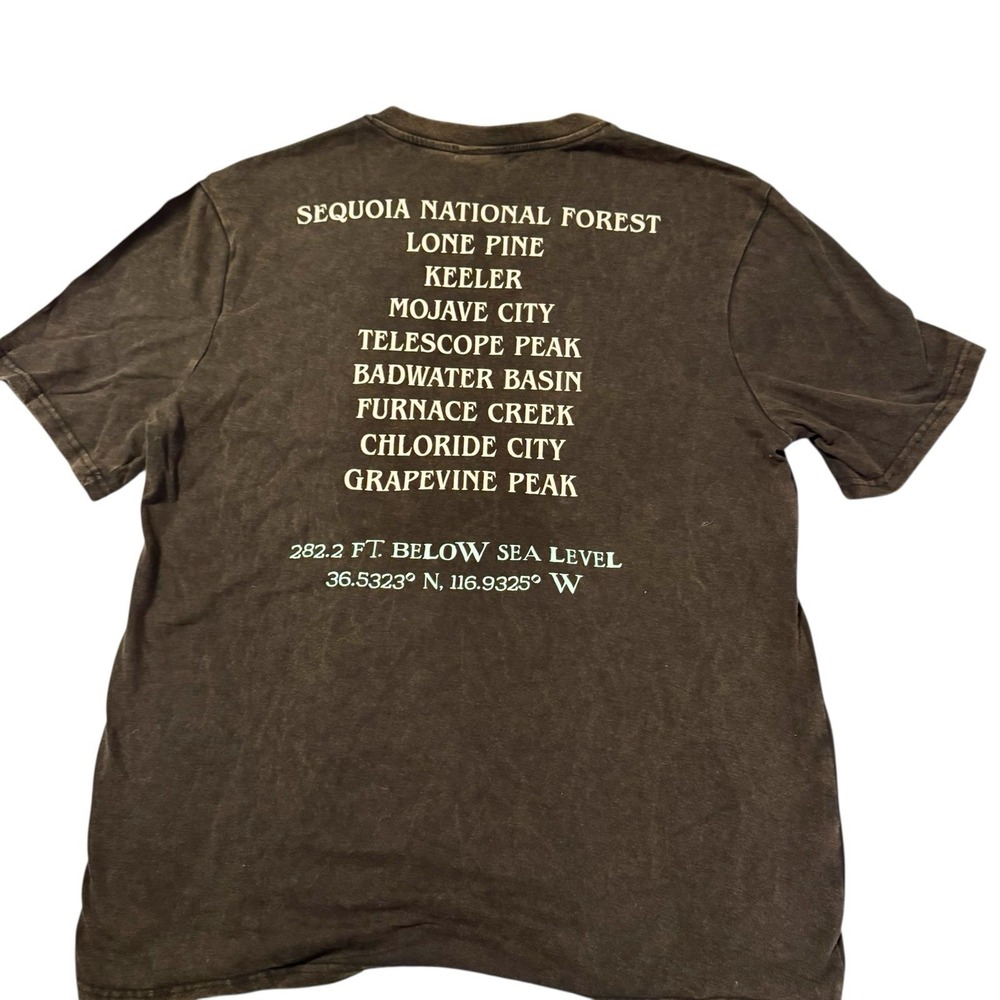 Death Valley Marathon - Coney Island Picnic Graphic T-Shirt - Med Black NWT - Picture 3 of 7
